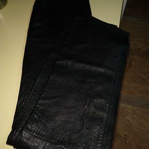 Genuine Leather Pants
